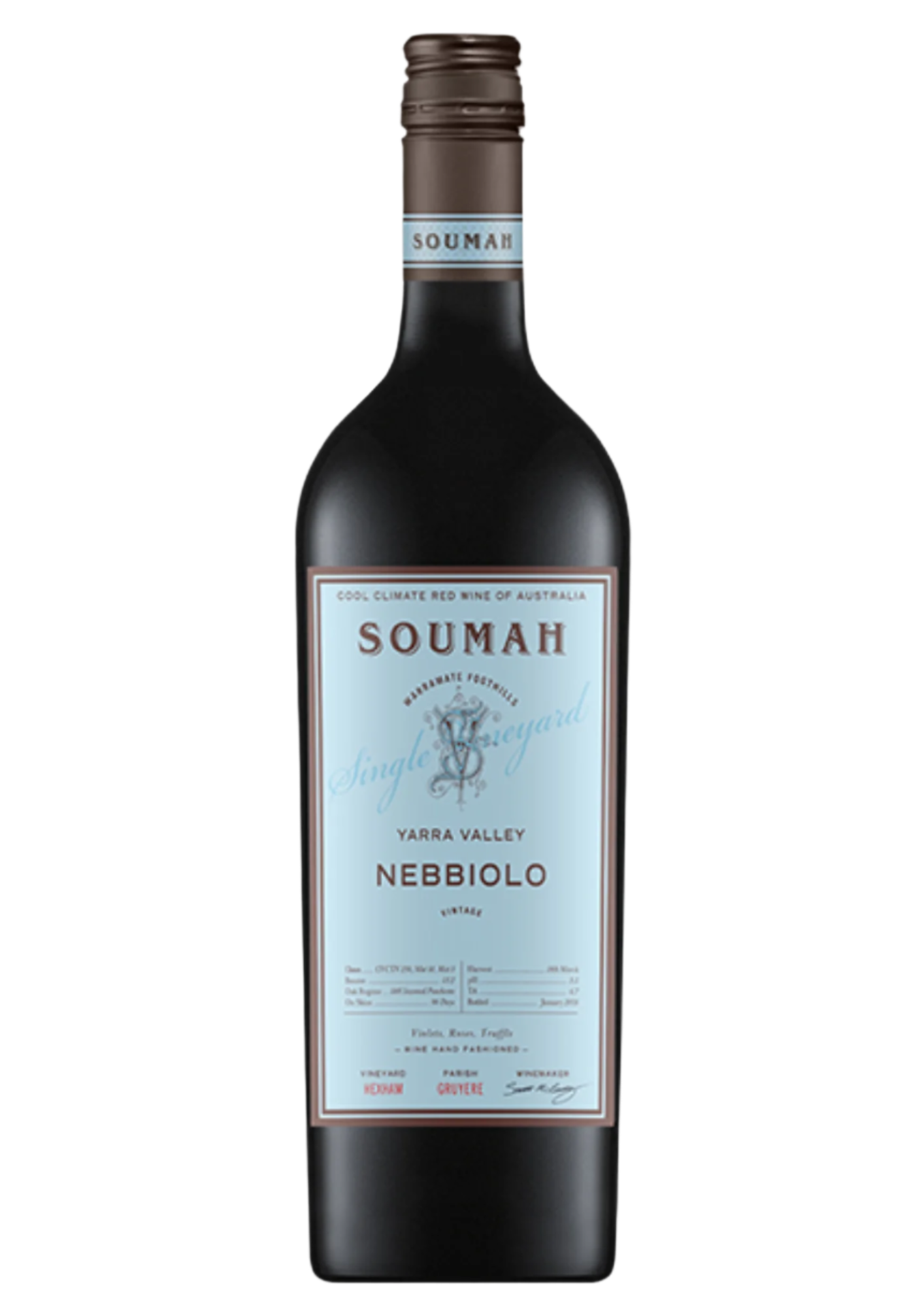 Soumah of Yarra Valley Single Vineyard Nebbiolo